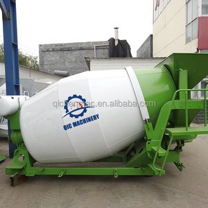 Q345 Chất liệu diesel TRỘN BÊ TÔNG trống 4cbm máy xây dựng với bơm & động cơ hiệu quả cao 4 m/h năng suất - Product Image 1