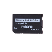 Adaptateur double capacité SD pour TF vers Memory Stick pour PSP2000 MS Pro Duo et console PSP1000