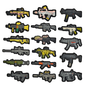 511 in PVC 3D Tactical Hook toppe zaino emblema ricamo Applique bracciale distintivi per vestiti adesivi - Product Image 5