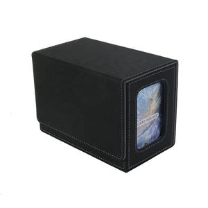    กล่องเก็บการ์ดเกม TCG CCG LCG คุณภาพสูง 160+ ใบ สำหรับการ์ดแบบหน้าต่างใส ทำจากหนัง PU พรีเมียม สำหรับการเล่นการ์ด - Product Image 5
