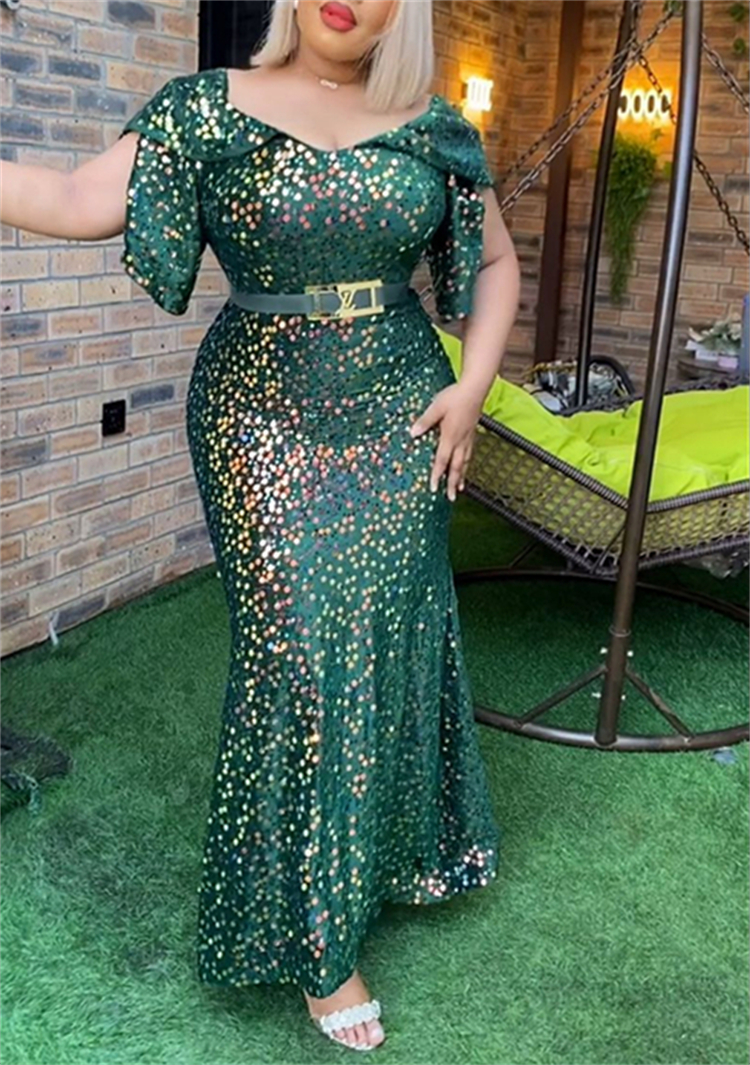 elegant beaded dresses Elegant Beaded Evening Dresses Extra Long Sleeve Mother of the Bride D –  Viniodress