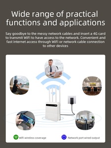 Router WiFi 4G/5G Recargable de 600Mbps con Soporte para Todas las Tarjetas SIM, Incluido Rain - Product Image 3