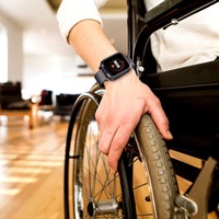 Montre de détection de chute 4G SOS pour personnes âgées, traceur GPS avec appel bidirectionnel, bracelet d'alerte d'urgence pour seniors, personnalisation OEM ODM