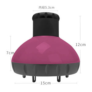 Difusor de secador de <span class=keywords><strong>pelo</strong></span> Universal profesional, accesorio para cabello rizado u <span class=keywords><strong>ondulado</strong></span>, de silicona - Product Image 5