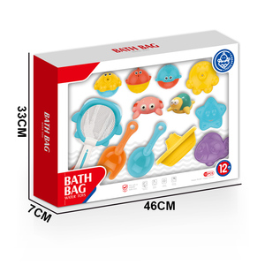 Filet de pêche pour bébé d'été, jeu d'eau pour le <span class=keywords><strong>bain</strong></span>, jouets de <span class=keywords><strong>bain</strong></span> pour enfants, animaux marins - Product Image 4