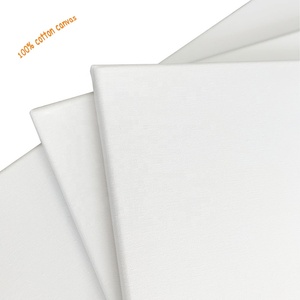 Toile extensible blanche de artiste en coton, pour peinture sur bois, vente en gros, - Product Image 3