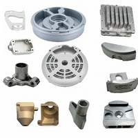Pièces de boîtier structurel en alliage d'aluminium moulé sous pression ADC12 sur mesure, haute dureté, pour l'automatisation des robots industriels - longue durée de vie