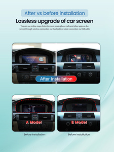 Écran multimédia HFmidia 8,8 pouces pour BMW Série 3 E90 E91 E92 E93 E60 CCC, CarPlay sans fil, Android Auto, lecteur vidéo embarqué - Product Image 4