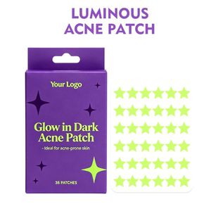 Patch hydrocolloï<span class=keywords><strong>de</strong></span> autocollant anti-acné à marque privée, luminescent dans le noir, enrichi en huile pour l'élimination <span class=keywords><strong>de</strong></span> l'acné - Product Image 1