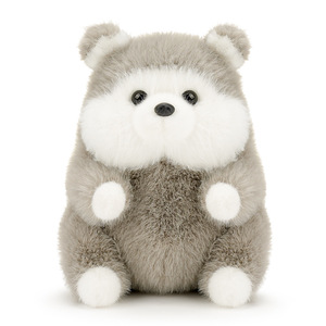 Juguete de Peluche Suave al por Mayor, Lindo Cachorro <span class=keywords><strong>Husky</strong></span> de Peluche, Muñeco de Animal de Dibujos Animados, Modelo de Algodón PP para Regalos Infantiles - Product Image 1
