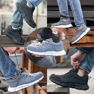 <b>Men's</b> Labor protection <b>Shoes</b> High Quality Anti Impact Fashion Versatile Wear Resistant and Anti slip <b>Work</b> Sports <b>Shoes</b> Zapatos - Product Image 3