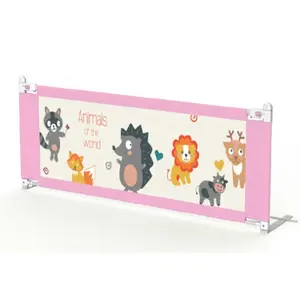 Children Folding Bed Rail Bumper Baby Bunk Guard For Kids Folding Baby Bedrail for Kids Twin Rails for Toddlers
