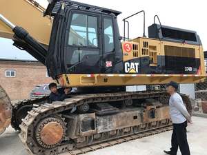 Caterpillar CAT 374D Prix bas heures Bon état Pelle minière d'occasion 74 tonnes à vendre - Product Image 6