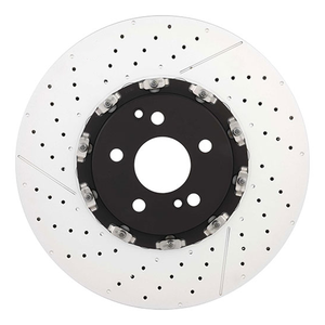 ดิสก์เบรกหน้าสำหรับ <span class=keywords><strong>Brembo</strong></span> สำหรับ Benz รวมทั้ง TT CLA spinterter ระบายอากาศ/slotted Cross-drilled Iron Rotor (360x36มม.) 2194210212 - Product Image 1