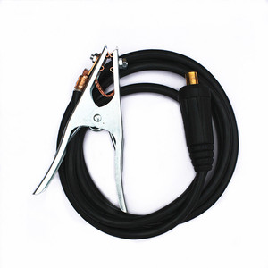 Bid Welding Machine Grounding Wire 35-50mm Copper Cable With <b>Clamp</b> And <b>Quick</b> Connector For Welding Equipment - Product Image 4