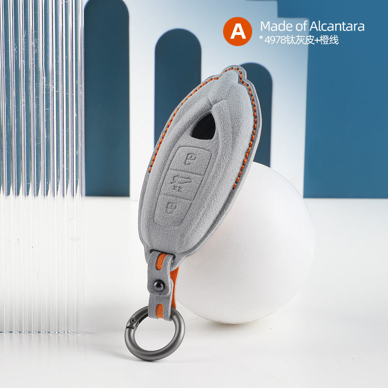 #4978 Gray+Orange Stitching