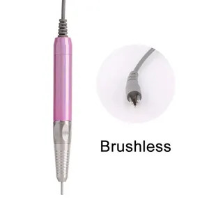 Pièce à main de rechange pour ponceuse à ongles sans balais 35KRPM, faible vibration, stylo de manucure en alliage métallique, silencieux, pour pédicure et salon - Product Image 5