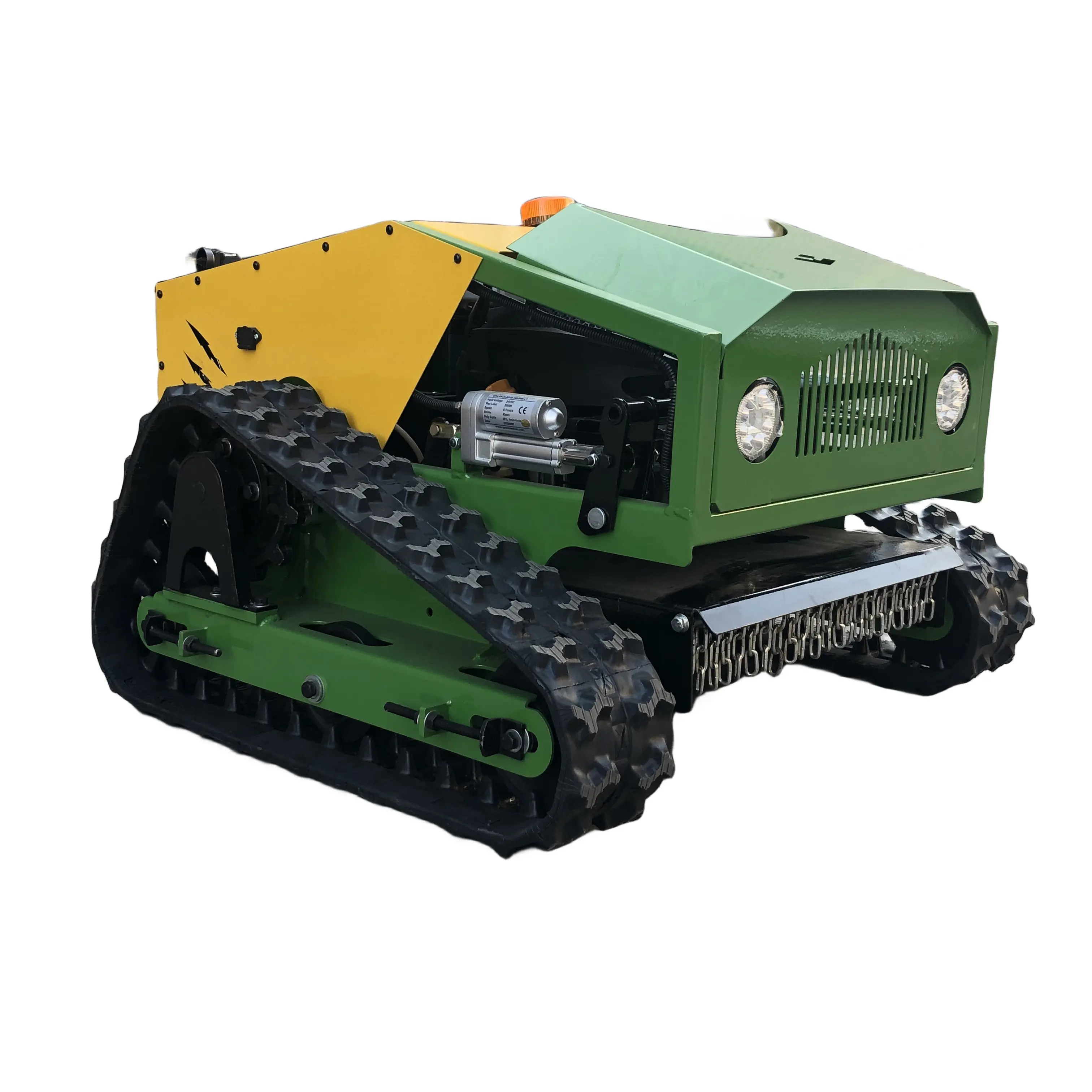 Factory Price Cutting Robotic Machine Crawler All Terrain Remote Control Robot Mower Multifunctional Automatic Lawn Mower