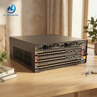 Chasis de Switch de Enrutamiento Modular Multiservicio S7510X-X con 10 Ranuras de Servicio, Estación de Agregación de Datos L3 Administrada de Alta Densidad