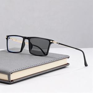 Lunettes progressives multifocales pour hommes, indice <span class=keywords><strong>de</strong></span> correction 250-150, photochromiques, anti-lumière bleue, pour la lecture, protection UV, pêche, modèle 2026 - Product Image 1