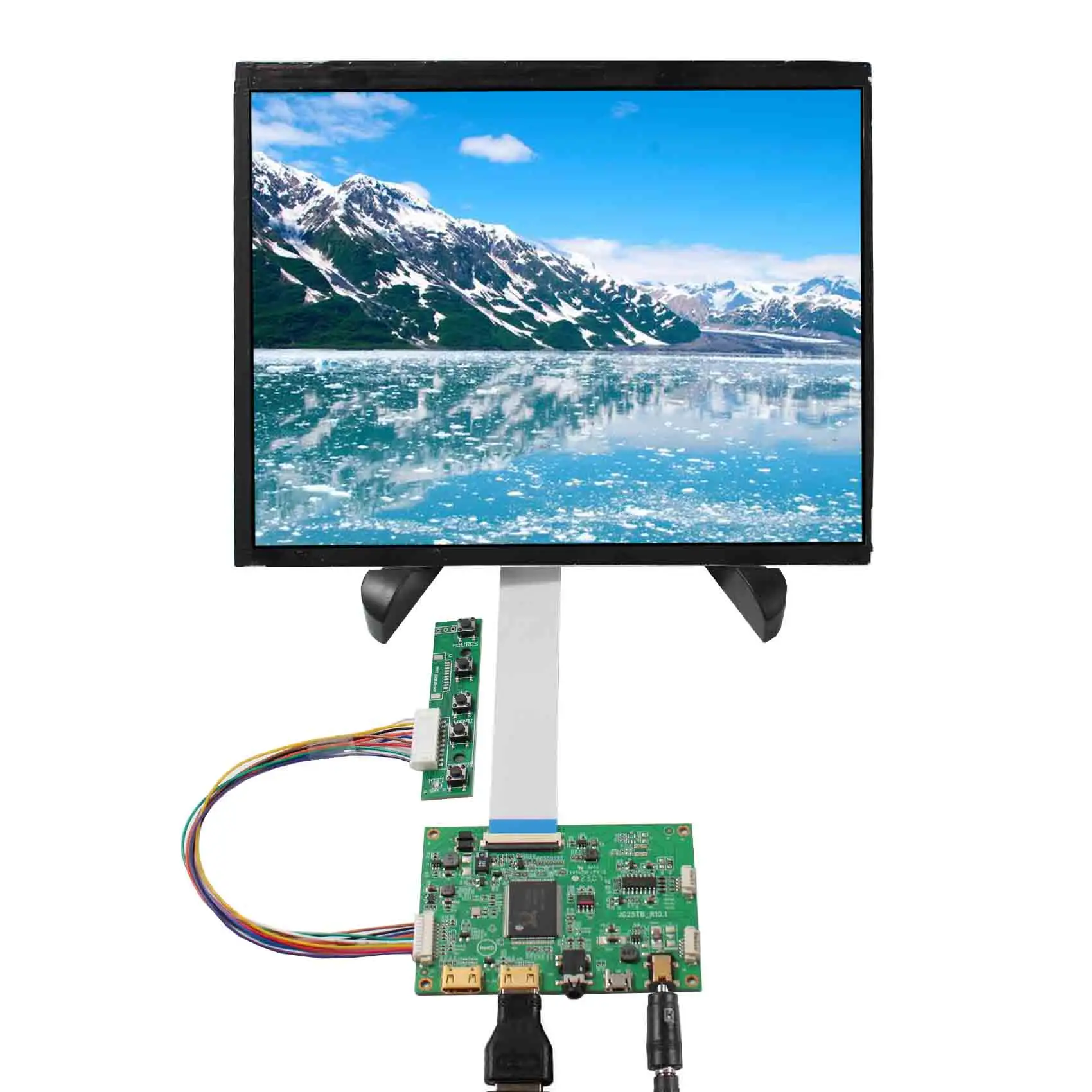 Universal Tv Motherboard 2Hd Mi Indoor Lcd Digital Signage Advertising Display 9.7Inch Lp097Qx1 Lcd Car Display