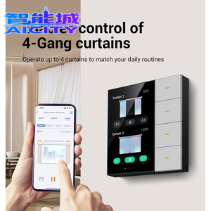 SQ 2026 Security Zigbee Pantalla Inteligente F3-PRO de 3.5 <span class=keywords><strong>Pulgadas</strong></span> para Interruptores de Pared, con 4 Grupos de Escenas y 4 Niveles de Atenuación de Iluminación - Product Image 3