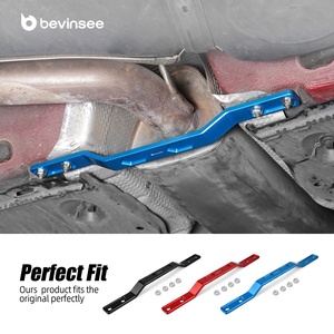 Barre transversale arrière en aluminium BEVINSEE pour Seat Leon 5F 2013-2020 pour Audi A3 <span class=keywords><strong>Cabriolet</strong></span> 8V 2017-2021 pour VW Golf VII <span class=keywords><strong>T</strong></span>-<span class=keywords><strong>Roc</strong></span> - Product Image 6