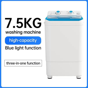 <span class=keywords><strong>Lavatrice</strong></span> Semi-Automatica a Carica dall'Alto da 7,5 KG, Attrezzatura Multifunzionale per Lavanderia Domestica con <span class=keywords><strong>Cestello</strong></span> di Scarico - Product Image 6
