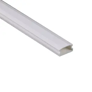 China Manufacturer Durable White 200*100mm PVC Coated Ceiling Cable Tray Electric Cable Trunking