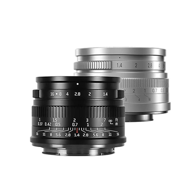 7artisans 35mm F1.4 Mark II APS-C Prime Lens for Sony E ZVE10 A6000 Fujifilm FX Canon EOS-M Micro 4/3 Epm1 ZFC Canon RF RP