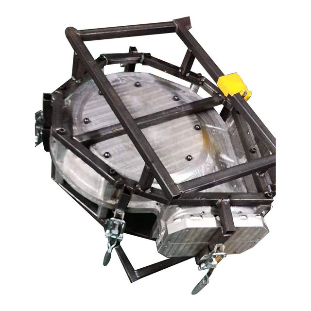 Rotational Moulding Aluminium HDPE Plastic Container Tank Rotomolding Machine with Airtight Waterproof Features