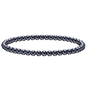 Pulsera de Alta Gama Personalizada, Delicada, Regalo para Hombre, Pulseras de Cadena con Cuentas Negras de Alta Calidad - Product Image 4