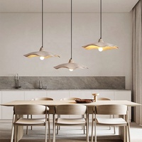 Lampe suspendue en ciment de conception de chapeau de mode moderne lampe suspendue d'intérieur de production de béton pour la cuisine