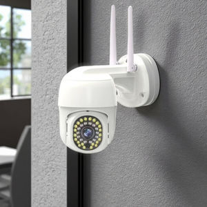 Mini cámara de seguridad para exteriores de 3MP Gran angular Visión nocturna Solar WiFi NVR Almacenamiento - Product Image 5