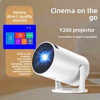 Mini projecteur portable HY200 Android 1080P pour cinéma maison, best-seller transfrontalier