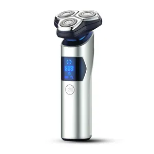 Professionele Scheermachine Voor Mannen Oplaadbare Lcd Man Scheermes En Lichaam Trimmer Waterdicht Scheerapparaat Voor Baard En Snor