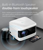 Projecteur vidéo Android moderne 4K Wifi, projecteur LED HD 4K à écran LED de 7000 lumens longue distance, téléphone portable, télévision