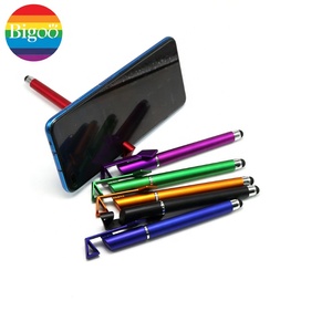Metallic Pure Cheap Ball Point <strong>Pen</strong> with Customized QR Code Stylus Mobile Phone Holder <strong>Pen</strong> for Promotion or Gift - Product Image 3