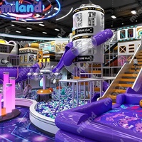 Équipements de terrain de jeux intérieur haut de gamme, centre de jeux interactifs personnalisés pour enfants, projets commerciaux pour centres commerciaux