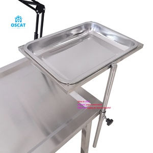 OSCAT Et-28 Veterinary Equipment Large Veterinary <strong>Autopsy</strong> Table 304 Stainless Steel Construction with Built-In Sink - Product Image 4