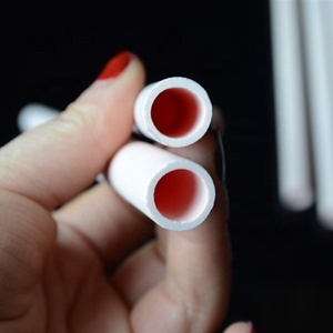 Poroso refrattario allumina inclinato tubo del filtro di ceramica 95% 99% al2o3 allumina tubo di ceramica - Product Image 6