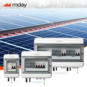 MY-PV tùy chỉnh 2in1out IP65 hộp điện 550V/1000V Combiner làm bằng vật liệu PVC bền - Product Image 3