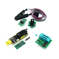 Modul Programmer USB EEPROM Flash BIOS seri 24 25 asli + SOIC8 SOP8 klip uji untuk EEPROM 93CXX / 25CXX / 24CXX