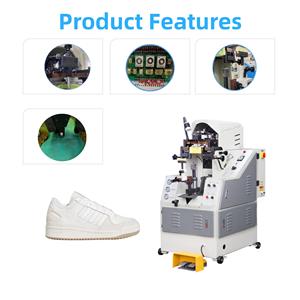 Equipo Hidráulico Automático para Montar Tacones de Cemento, Ajuste de Altura de Talón Amplio, Maquinaria de Fabricación de Calzado Estable y Duradera, Alta Precisión - Product Image 2