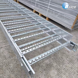 Escalerilla Portacables de Acero Galvanizado en Caliente para Uso Industrial Pesado, <span class=keywords><strong>Aprobada</strong></span> por NEMA y CE - Product Image 6
