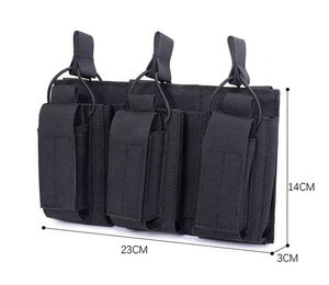 थोक मोले सामरिक पत्रिका पाउच 2-परत पत्रिका धारक ट्रिपल मग पाउच - Product Image 3