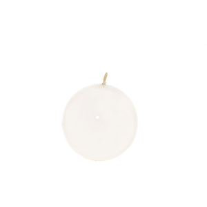 Bougie sphérique ivoire brillante DIAM. 8 - Product Image 1