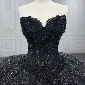 Vestidos de Noche Largos y Elegantes con Lentejuelas Brillantes Negras 2024, Jancember 9888-1 - Product Image 1