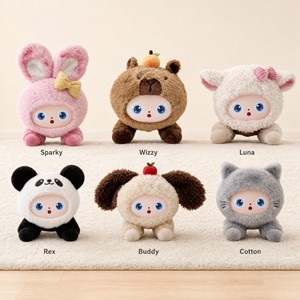 ของเล่นตุ๊กตาอัจฉริยะ AI แบบโต้ตอบได้  ตุ๊กตาเพื่อนซี้แสดงอารมณ์ได้ พร้อมไฟ LED ที่ดวงตา สนทนาด้วยเสียง  เล่านิทาน ของขวัญสำหรับเด็ก XPZ-01 - Product Image 4