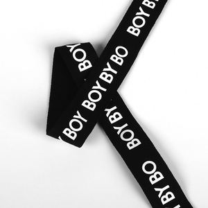 New Design Nylon Silicon Logo Printed Elastic Tape Printed High Strength Nylon <b>Webbing</b> Garment Accessories <b>Webbing</b> Strap - Product Image 6